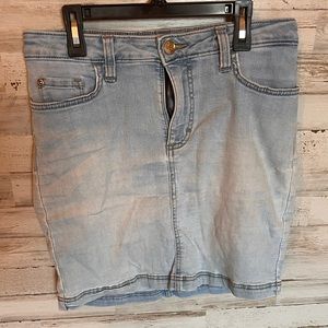 Lee jean mini skort
